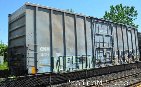 Car/wagon CNA409185 right side / coté droit